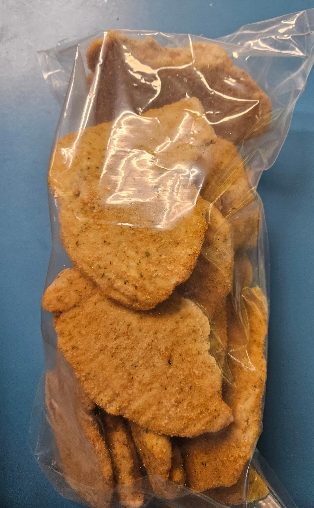 5lb. Raw Breaded Italian Chicken Breasts