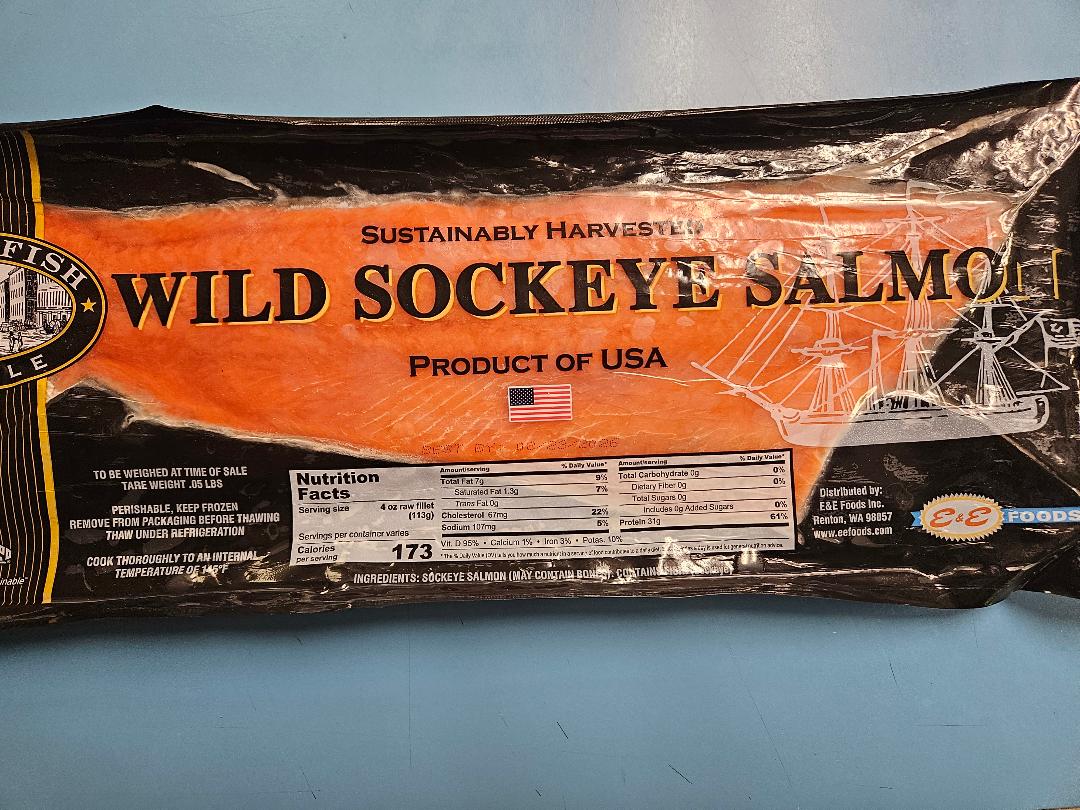 Sockeye Salmon Fillets