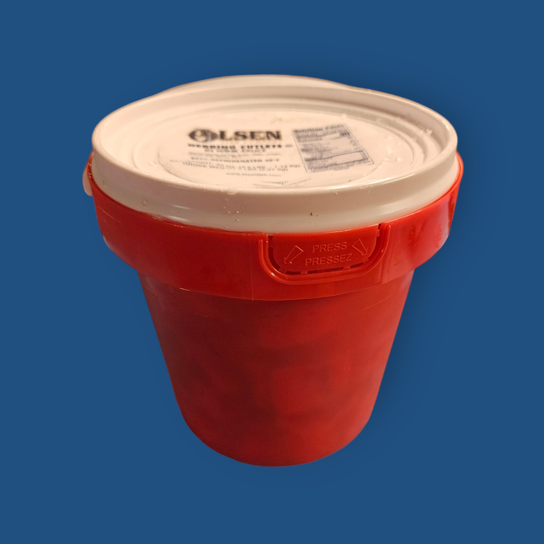 Fresh Pickled Herring in Wine - 2.5lb. Pail