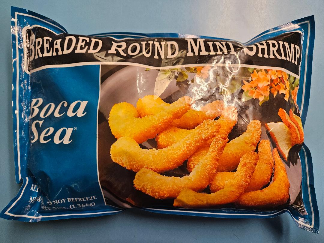 Breaded 31-35ct Round Shrimp - 3lb.