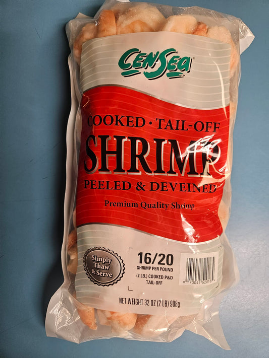 16-20ct Cooked Shrimp - 2 lb