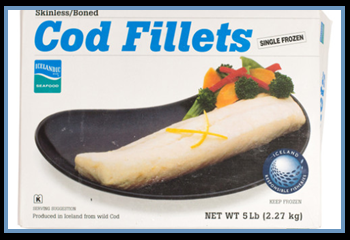 Icelandic Cod Fillets - 5lb